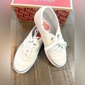 Vans leather sneakers size 5.5